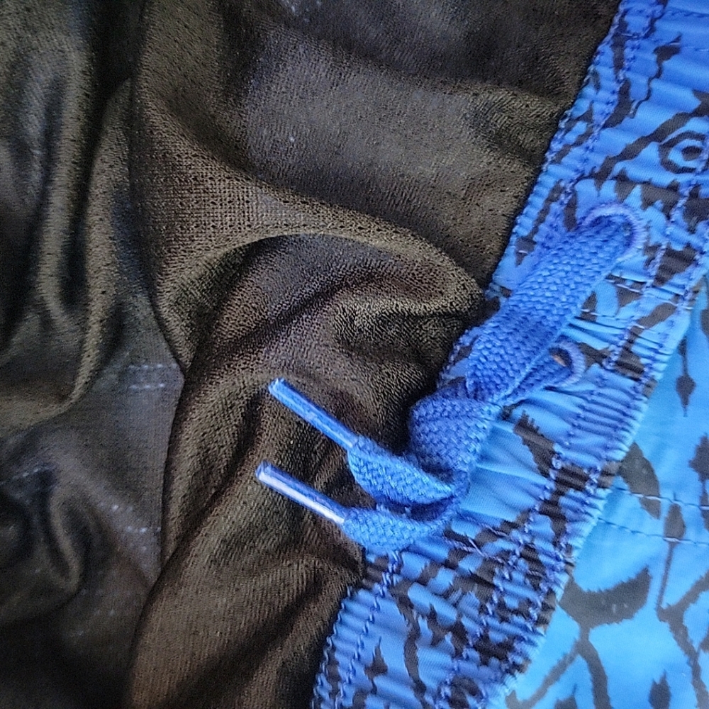 NWOT Patagonia Baggies Shorts Boys Blue Lined  Drawstring Waistline - Picture 6 of 11